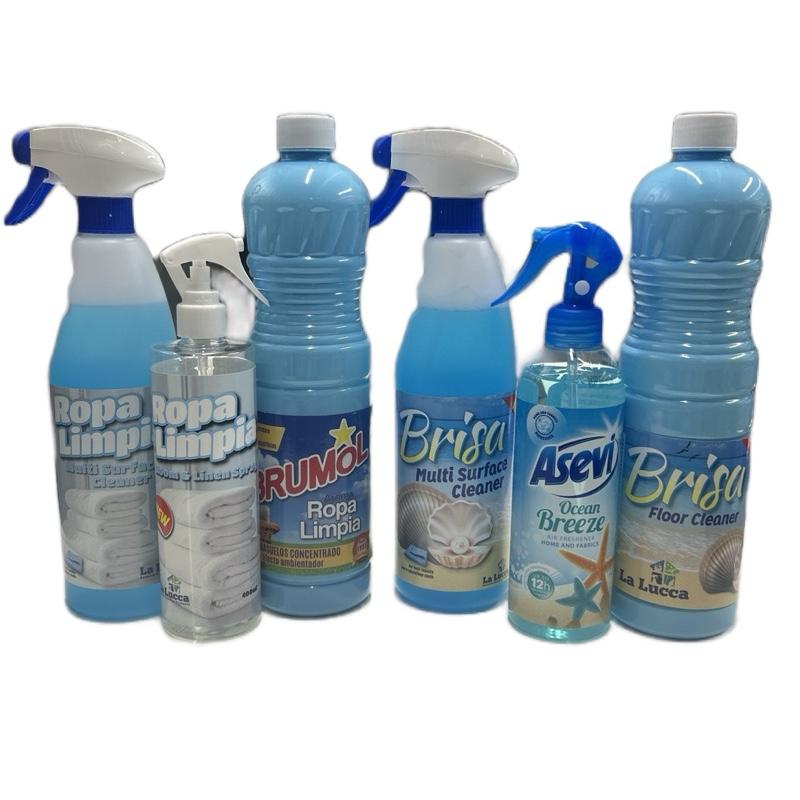 Brisa and Ropa Limpia Spanish Cleaning and Fragrance Bundle - 6 Items