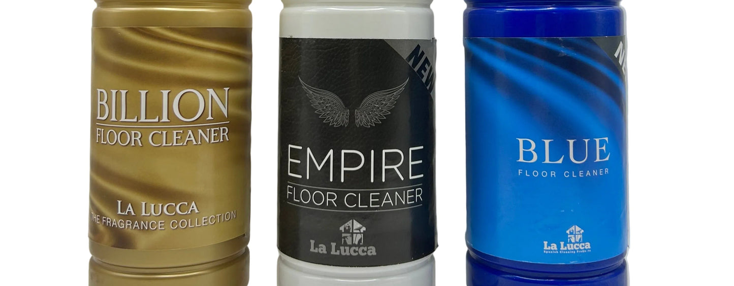 La Lucca Spanish Floor Cleaners - Cologne Inspired. Choose from Blue, Billion or Empire Scent - 1 x 1L