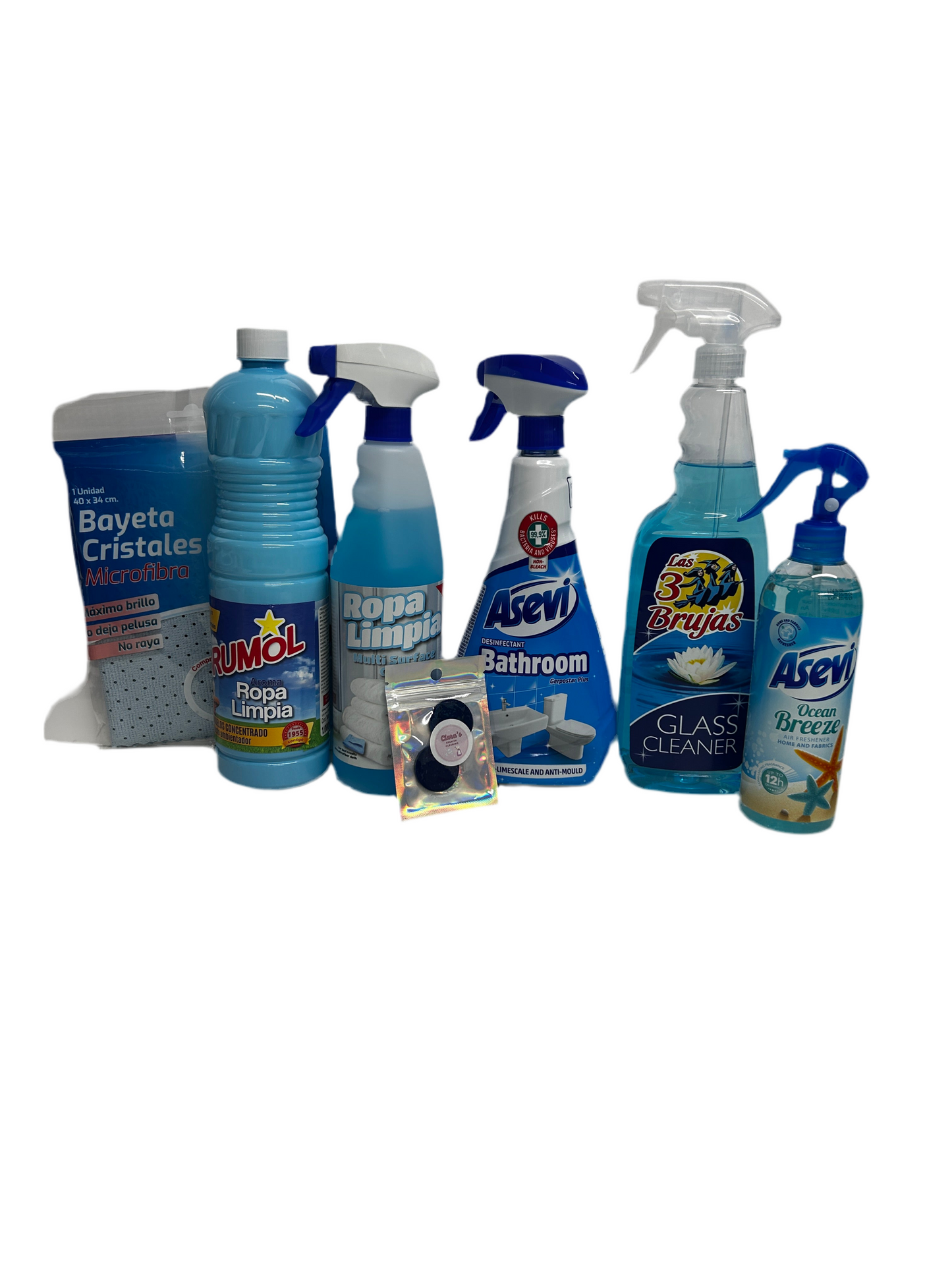 Clara's Blue Spanish Cleaning Bundle x 7 Items