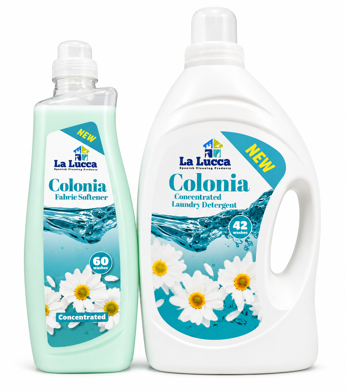 La Lucca Colonia Detergent & Fabric Softener Set