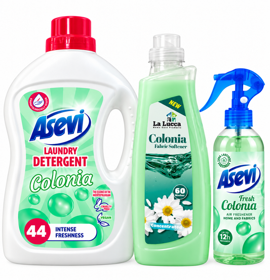 Colonia Fresh Laundry & Home Bundle – 3 Piece Bundle