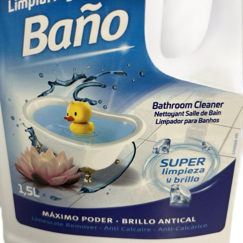 La Salud Bathroom Cleaner 1.5L with Limescale Remover Super Power Fresh Scented Perfume for Professional & Domestic Use