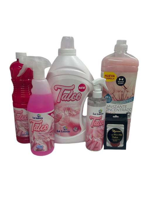 Talco Spanish Cleaning and Laundry Bundle x 6 items