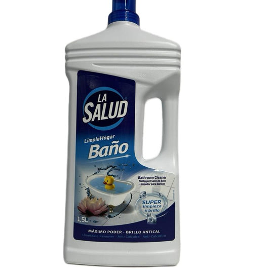 La Salud Bathroom Cleaner 1.5L with Limescale Remover Super Power Fresh Scented Perfume for Professional & Domestic Use
