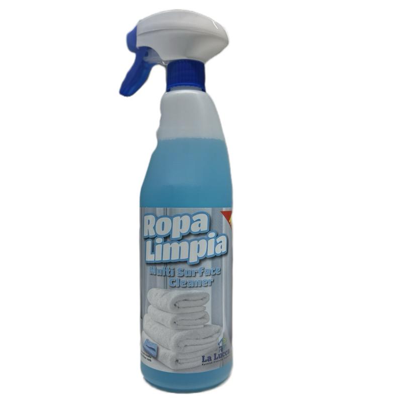 Ropa Limpia Spanish Cleaning Bundle x 6  Household- Air & Fabric Freshener, Multi Surface Cleaner, Floor Cleaner, Washing Detergent, Fabric Softener & Hoover Disc