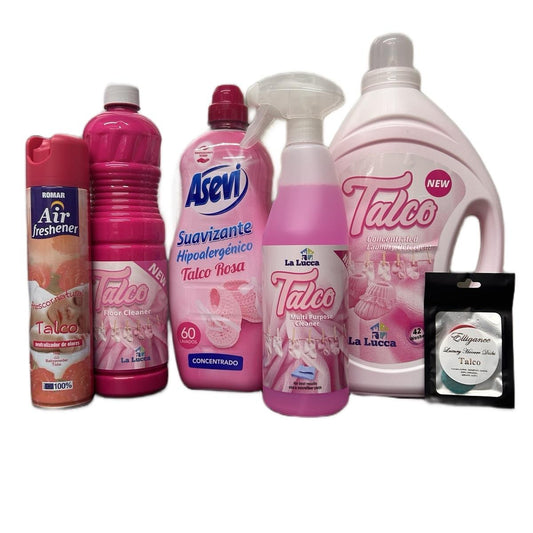 Talco Spanish Cleaning and Laundry Bundle x 6 items