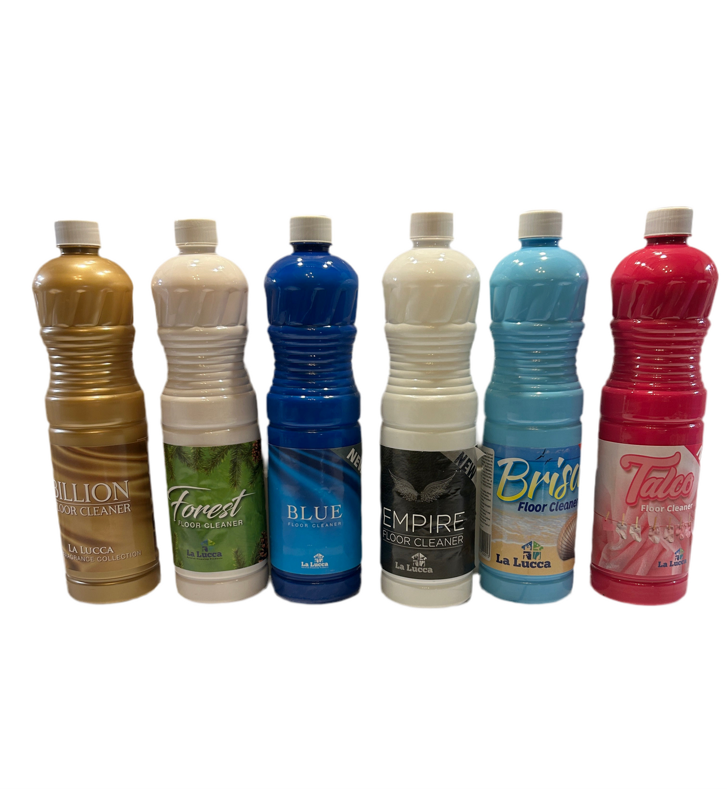 La Lucca Floor Cleaners - choose from Brisa, Blue, Talco, Forest, Billion or Empire Scent - 1 x 1L -
