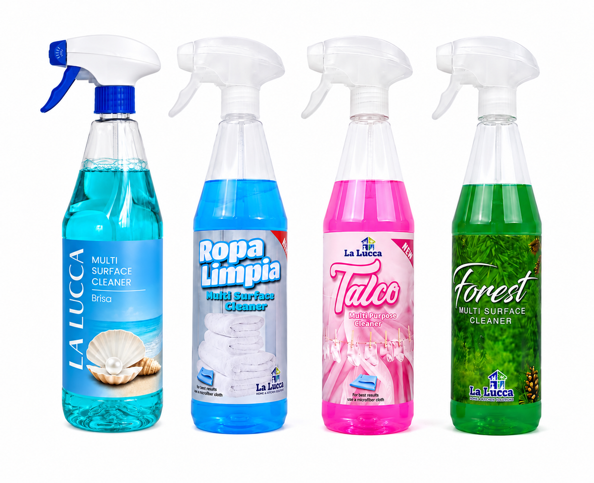 La Lucca Multi Surface Cleaner 1 x 750ml choose from Brisa, Ropa Limpia, Talco & Forest