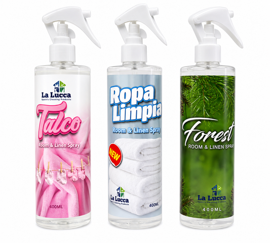 La Lucca Spanish Air & Linen Fabric Fresheners