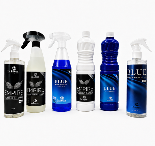 La Lucca Cologne Empire & Blue Cleaning & Fragrance Bundle x 6 Items