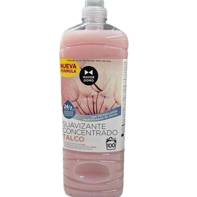 Talco Spanish Laundry & Cleaning Bundle - Multi Purpose Cleaner, Floor Cleaner, Detergent, Softener, Air Freshener & Hoover Disc - 6 Items