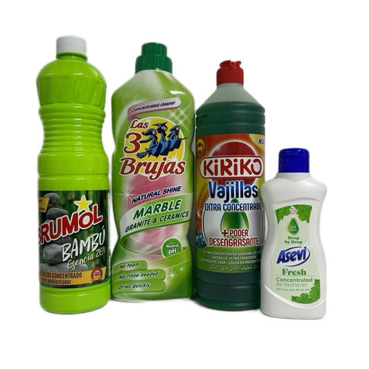 Mini Kitchen Spanish Cleaning Reset Bundle x 4 Items