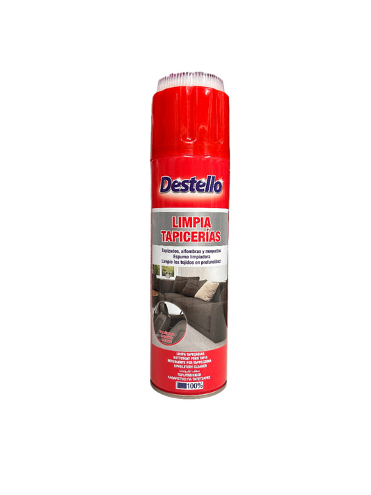 Destello Upholstery Carpet & Rug Cleaner with Brush