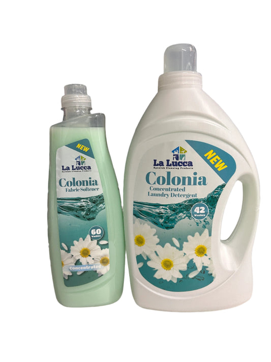 Colonia Detergent 42 Washes and Fabric Softener 60 Washes Bundle x 2 Items